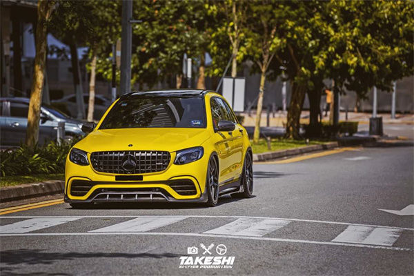 Stance Van Mercedes-Benz GLC stancenation exquisite modified style