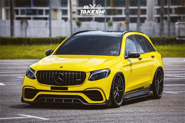 Stance Van Mercedes-Benz GLC stancenation exquisite modified style