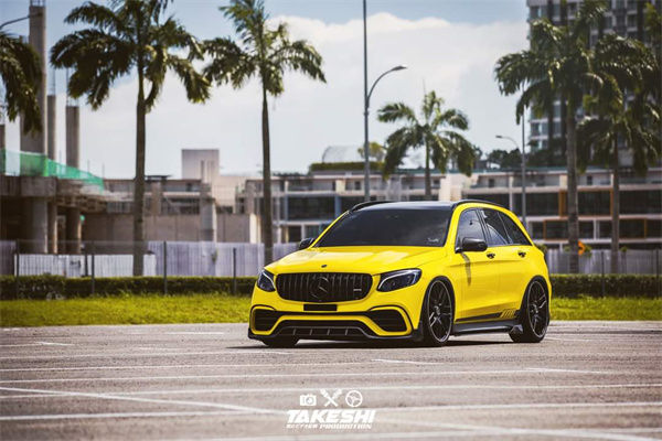 Stance Van Mercedes-Benz GLC stancenation exquisite modified style