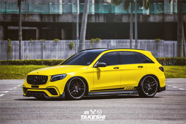Stance Van Mercedes-Benz GLC stancenation exquisite modified style