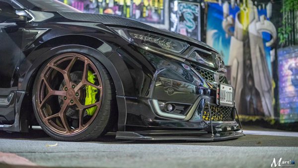Taiwan Honda CRV stancenation violent modification