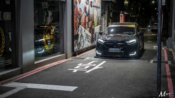 Taiwan Honda CRV stancenation violent modification