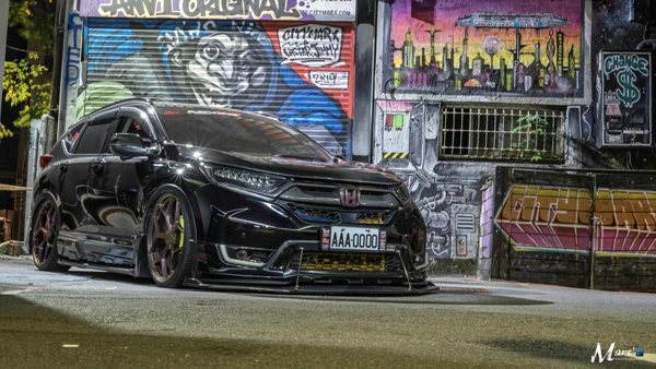 Taiwan Honda CRV stancenation violent modification